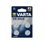Varta Μπαταρίες Λιθίου Ρολογιών CR2025 4τμχ