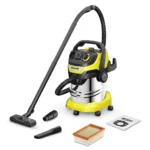 Karcher WD 5 P S V-25/5/22 Σκούπα Υγρών / Στερεών 1100W με Ανοξείδωτο Κάδο 25lt
