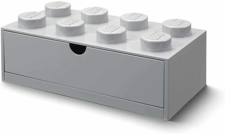 20220314161304_room_copenhagen_paidiko_kalathi_apothikeysis_apo_plastiko_stackable_lego_4_40211740_gri Room Copenhagen Παιδικό Καλάθι Αποθήκευσης από Πλαστικό Stackable Lego 4 Γκρι 40211740 - Image 1