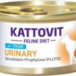 Kattovit Urinary Υγρή Τροφή για Ενήλικες Γάτες σε Κονσέρβα με Τόνο χωρίς Γλουτένη 85gr 77207
