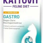 Kattovit Feline Diet Gastro Υγρή Τροφή για Ενήλικες Γάτες σε Φακελάκι με Κοτόπουλο και Ρύζι χωρίς Γλουτένη 85gr 77234