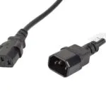 Lanberg IEC C13 - IEC C14 Cable 5m Μαύρο CA-C13E-11CC-0050-BK