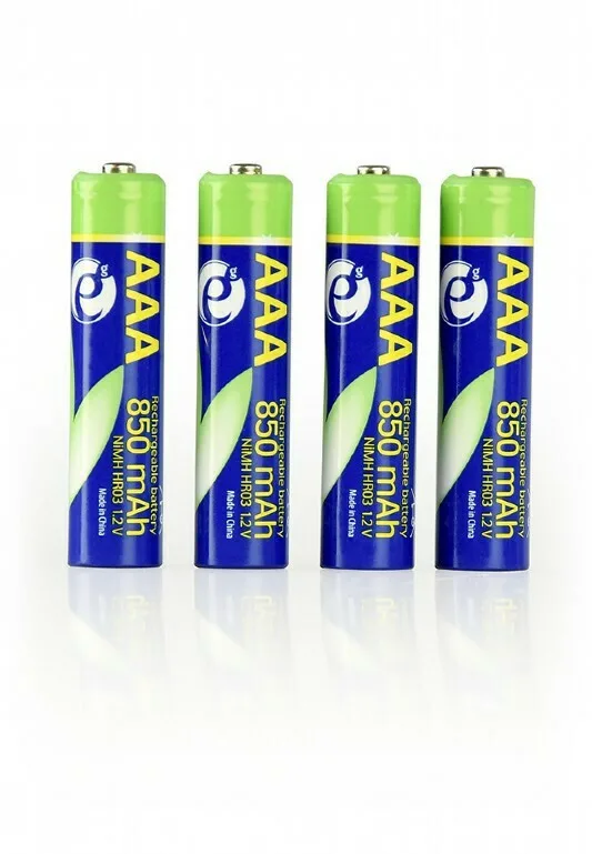 Energenie Επαναφορτιζόμενες Μπαταρίες AAA Ni-MH 850mAh 1.2V 4τμχ - Image 1