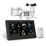 Sencor SWS 12500 Wi-Fi Ασύρματος Μετεωρολογικός Σταθμός Ψηφιακός Επιτραπέζιος Μαύρος