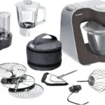 Bosch MUM58A20 Κουζινομηχανή 1000W με Ανοξείδωτο Κάδο 3.9lt