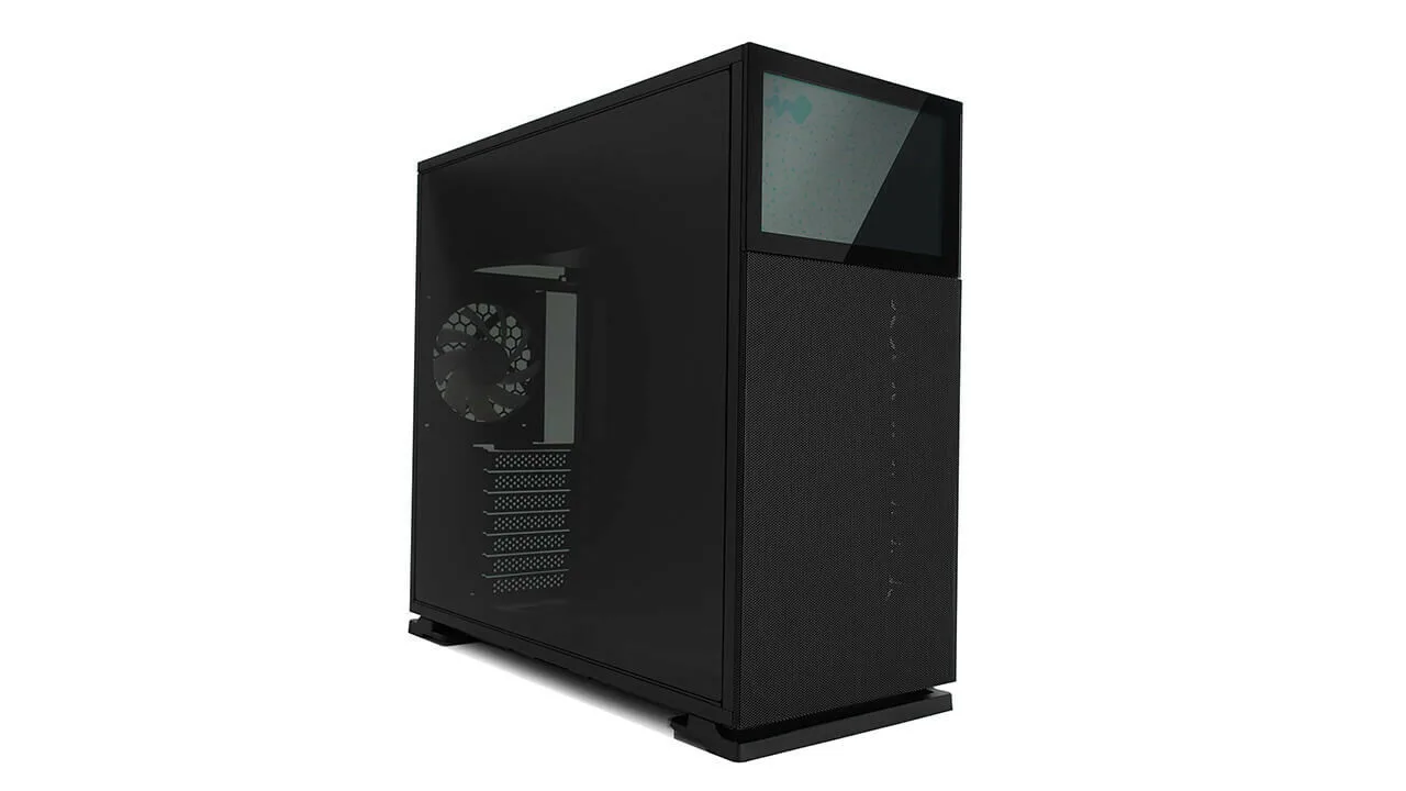 In Win N127 Gaming Midi Tower Κουτί Υπολογιστή με Πλαϊνό Παράθυρο και RGB Φωτισμό Μαύρο - Image 1
