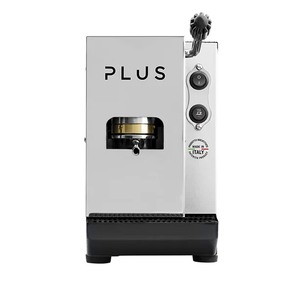 20220324132857_aroma_plus_kafetiera_gia_kapsoules_e_s_e_pod_white Aroma Plus Καφετιέρα για Κάψουλες E.S.E. Pod Πίεσης 15bar White - Image 1