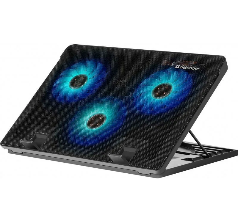 20220328122926_defender_ns_501_cooling_pad_gia_laptop_eos_17_me_3_anemistires_kai_fotismo Defender NS-501 Cooling Pad για Laptop έως 17" με 3 Ανεμιστήρες και Φωτισμό - Image 1