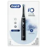 Oral-B iO Series 6 Ηλεκτρική Οδοντόβουρτσα με Χρονομετρητή, Αισθητήρα Πίεσης και Θήκη Ταξιδίου Black Lava