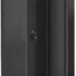 Lanberg Επιτοίχια Καμπίνα Rack 27U 60x45x130.7cm Μαύρο WF01-6427-10B