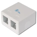 Digitus Κουτί Διακόπτη σε Λευκό Χρώμα AT-AG 302A-WH