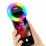 SBS Selfie Ring Light Selfie Flash σε Μαύρο χρώμα