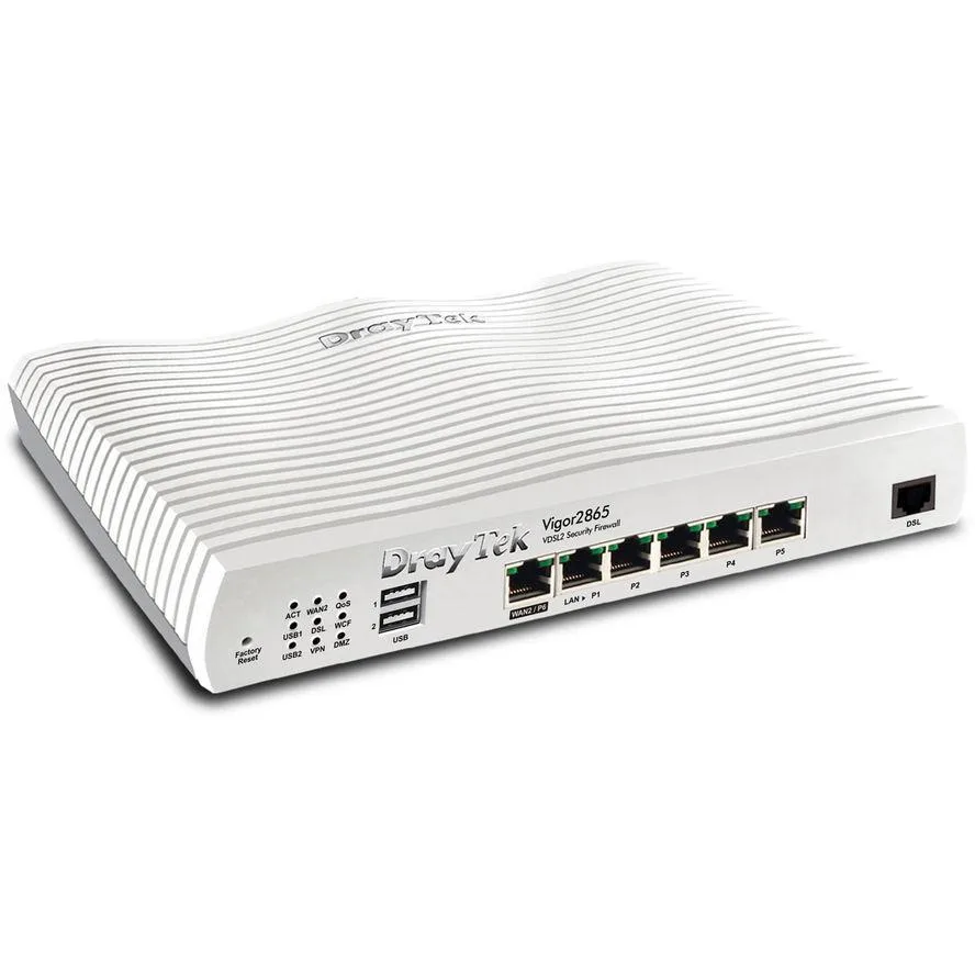 Draytek Vigor 2865 (Annex B) 4G Router με 5 Θύρες Gigabit - Image 1