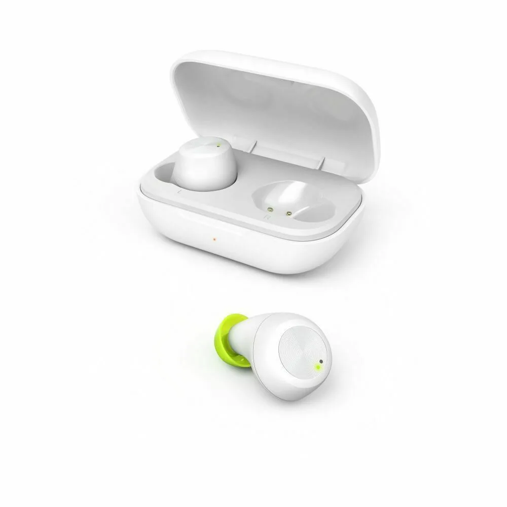 20220413153903_hama_spirit_chop_in_ear_bluetooth_handsfree_leyko HAMA Spirit Chop In-ear Bluetooth Handsfree Ακουστικά με Θήκη Φόρτισης Λευκά - Image 1