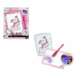 Graffiti Magic Unicorn Παιδικό Σημειωματάριο A5 Ριγέ Λευκό 02519
