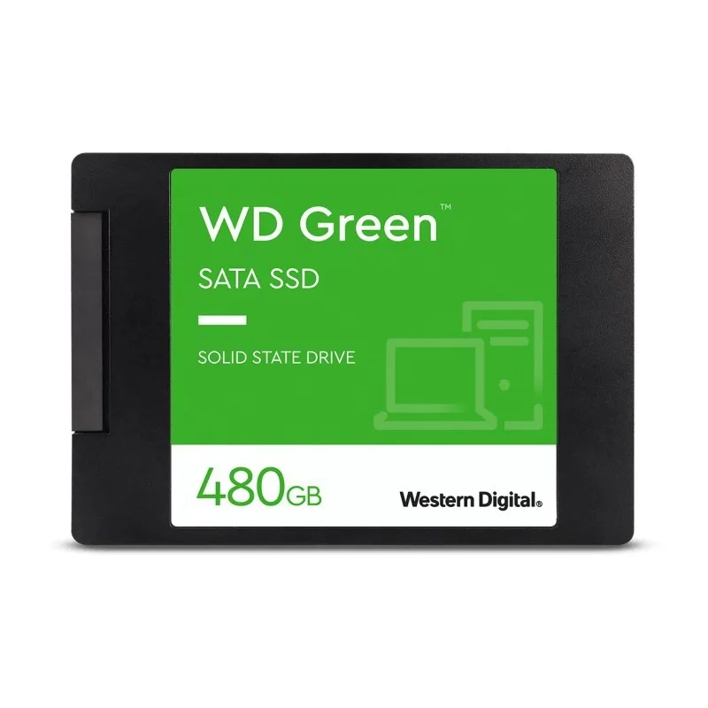 Western Digital Green SSD 480GB τύπου 2.5'' με σύνδεση SATA III WDS480G3G0A - Image 1
