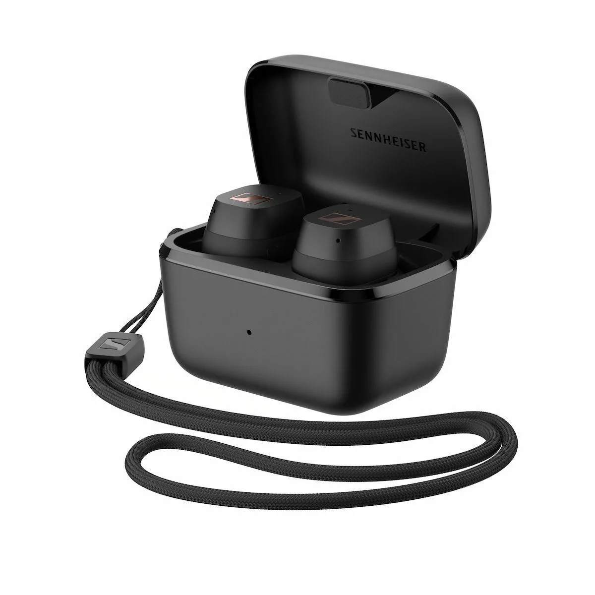 20220427152321_sennheiser_sport_true_wireless_in_ear_bluetooth_handsfree_akoustika_me_antochi_ston_idrota_kai_thiki_fortisis_mayra Sennheiser Sport True Wireless In-ear Bluetooth Handsfree Ακουστικά με Αντοχή στον Ιδρώτα και Θήκη Φόρτισης Μαύρα - Image 1