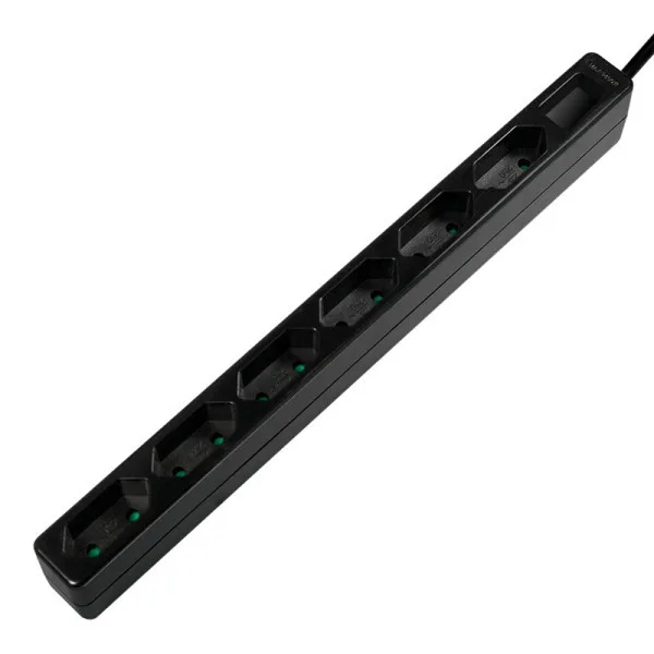 LogiLink Πολύπριζο 6 Θέσεων με Καλώδιο 1.5m LPS231B - Image 1
