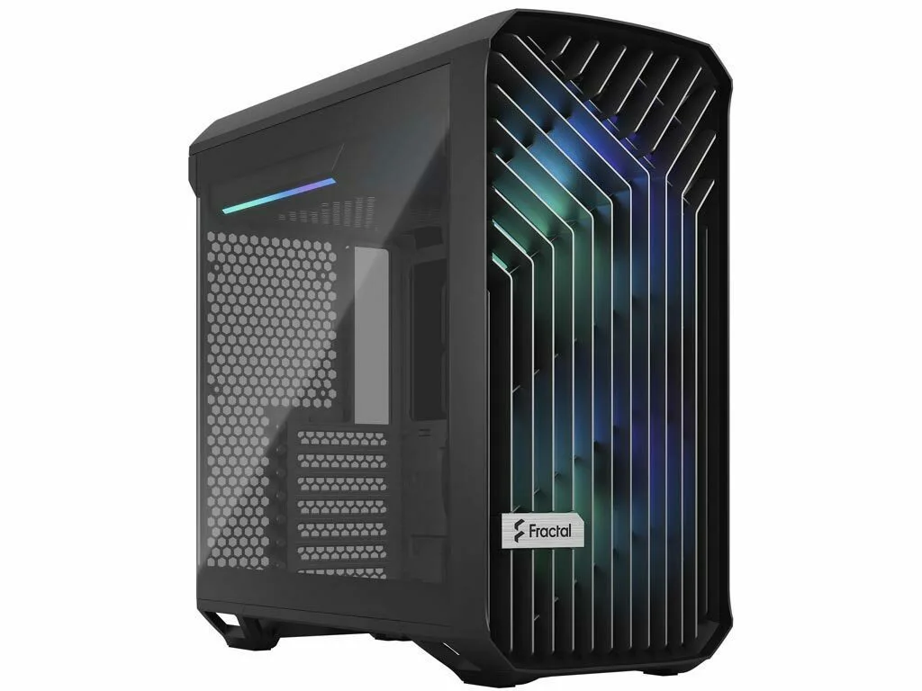 Fractal Design Torrent Compact RGB TG Light Tint Gaming Midi Tower Κουτί Υπολογιστή με Πλαϊνό Παράθυρο Γκρι - Image 1