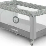 Lionelo Stefi Παρκοκρέβατο με Στρώμα Grey Concrete 125x65cm 5223