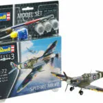 Revell Φιγούρα Μοντελισμού Αεροπλάνο Complete Plane Model Spitfire Mk. Vb 42 Κομματιών σε Κλίμακα 1:72 με Κόλλα και Χρώματα 12.7x15.5εκ. 63897