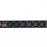 Eaton Ps6td Din Shuko Καλώδιο Πολύπριζο Aσφαλείας 6 Θέσεων με Διακόπτη και Καλώδιο 1m PS6TD
