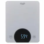 Adler Ψηφιακή Ζυγαριά Κουζίνας 1gr/10kg Ασημί AD 3173s