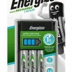 Energizer ACCU Recharge 1 hour Φορτιστής 4 Μπαταριών Ni-MH Μεγέθους AA/AAA Σετ με 4x AA 2300mAh