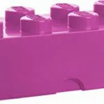 LEGO Παιδικό Κουτί Αποθήκευσης από Πλαστικό 8-Stud Μωβ 50x25x17cm 40041739