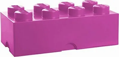 LEGO Παιδικό Κουτί Αποθήκευσης από Πλαστικό 8-Stud Μωβ 50x25x17cm 40041739 - Image 1