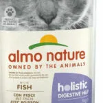 Almo Nature Holistic Digestive Help Υγρή Τροφή για Ενήλικες Γάτες σε Φακελάκι με Ψάρια χωρίς Γλουτένη 70gr