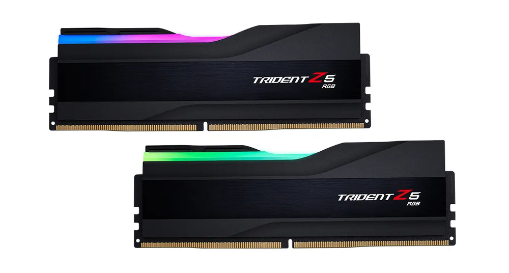 G.Skill Trident Z5 RGB DDR5 64GB RAM με 2x32GB Modules και Ταχύτητα 6000 για Desktop F5-6000J3040G32GX2-TZ5RK - Image 1