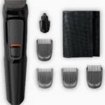 Philips Multigroom Series 3000 Σετ Επαναφορτιζόμενης Κουρευτικής Μηχανής Μαύρο MG3710/15