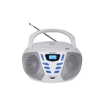 Blaupunkt Φορητό Ηχοσύστημα Boombox BB7 με CD / MP3 / USB / Ραδιόφωνο σε Λευκό Χρώμα