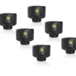 Raijintek Pelias Compression Fitting Fittings Μαύρο 0R40B00227