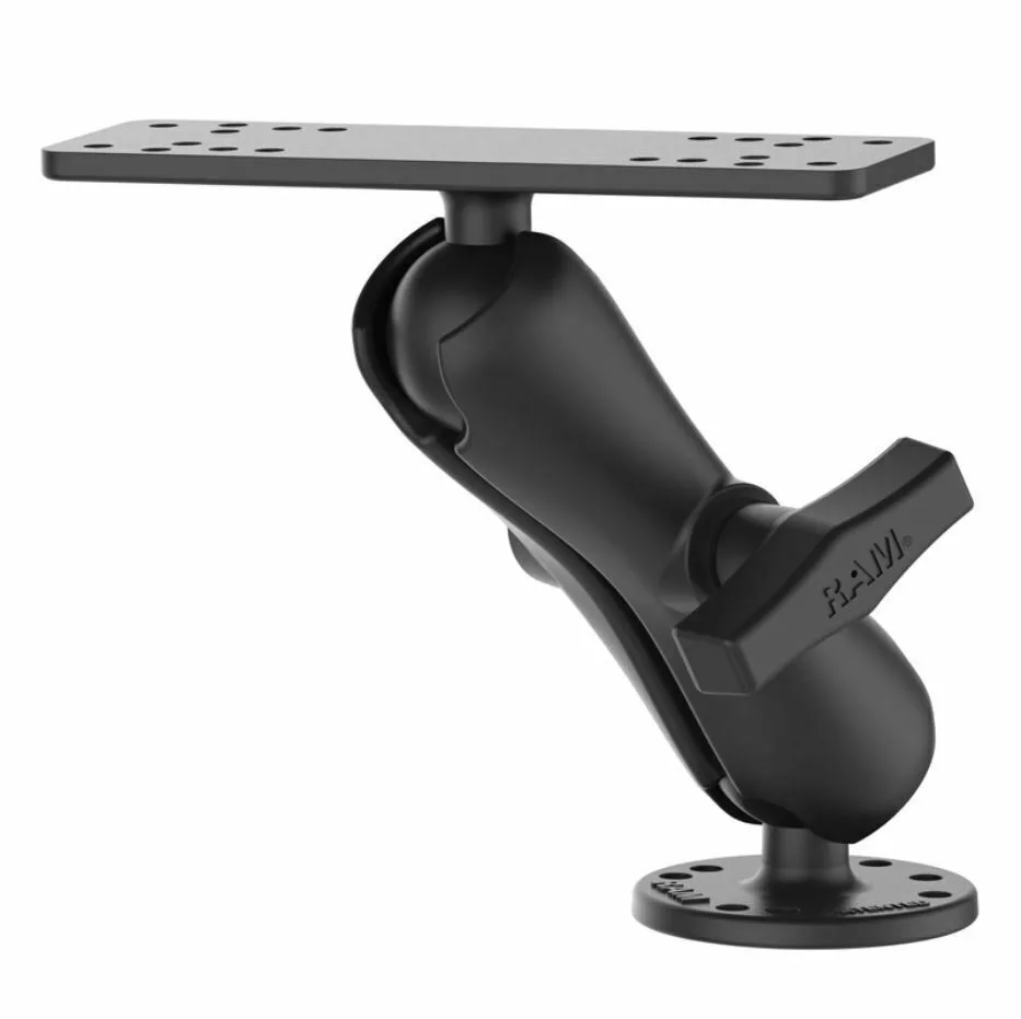 RAM Mount Mounting Kit for Echo Sounder to Flat Surface RAM-111U - Image 1