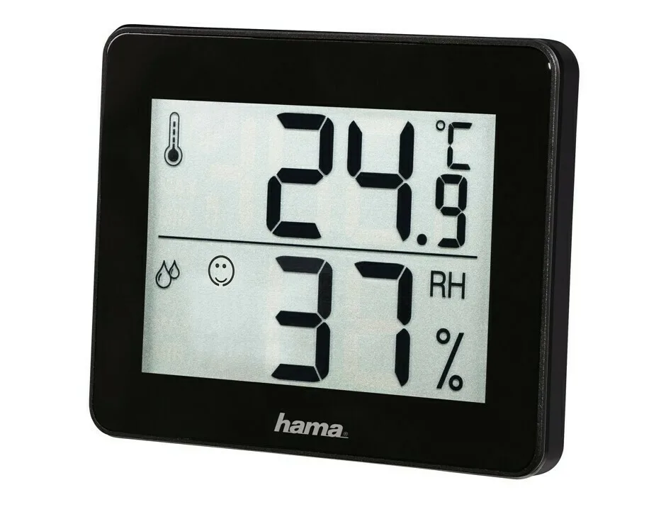 20220606120331_hama_thermometro_epitoichio_gia_chrisi_se_esoteriko_choro_186361 HAMA TH-130 Θερμόμετρo Επιτοίχιο για Χρήση σε Εσωτερικό Χώρο 00186361 - Image 1