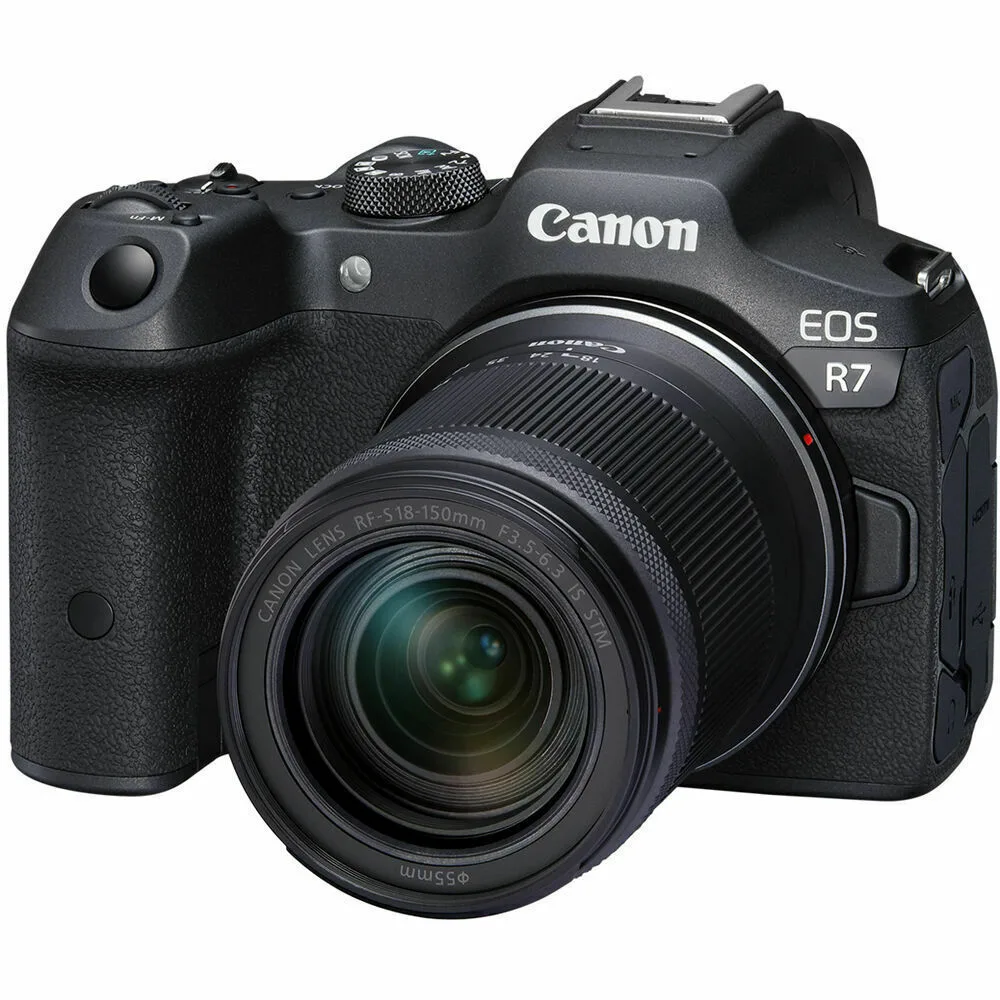 Canon EOS R7 Mirrorless Φωτογραφική Μηχανή Kit (RF-S 18-150mm F/3.5-6.3 IS STM) Μαύρη - Image 1