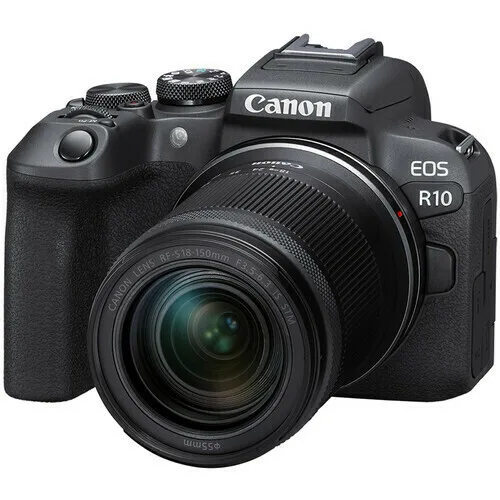 Canon EOS R10 Mirrorless Φωτογραφική Μηχανή Kit (EF-M 18-150mm F3.5-6.3 IS STM) Μαύρη - Image 1