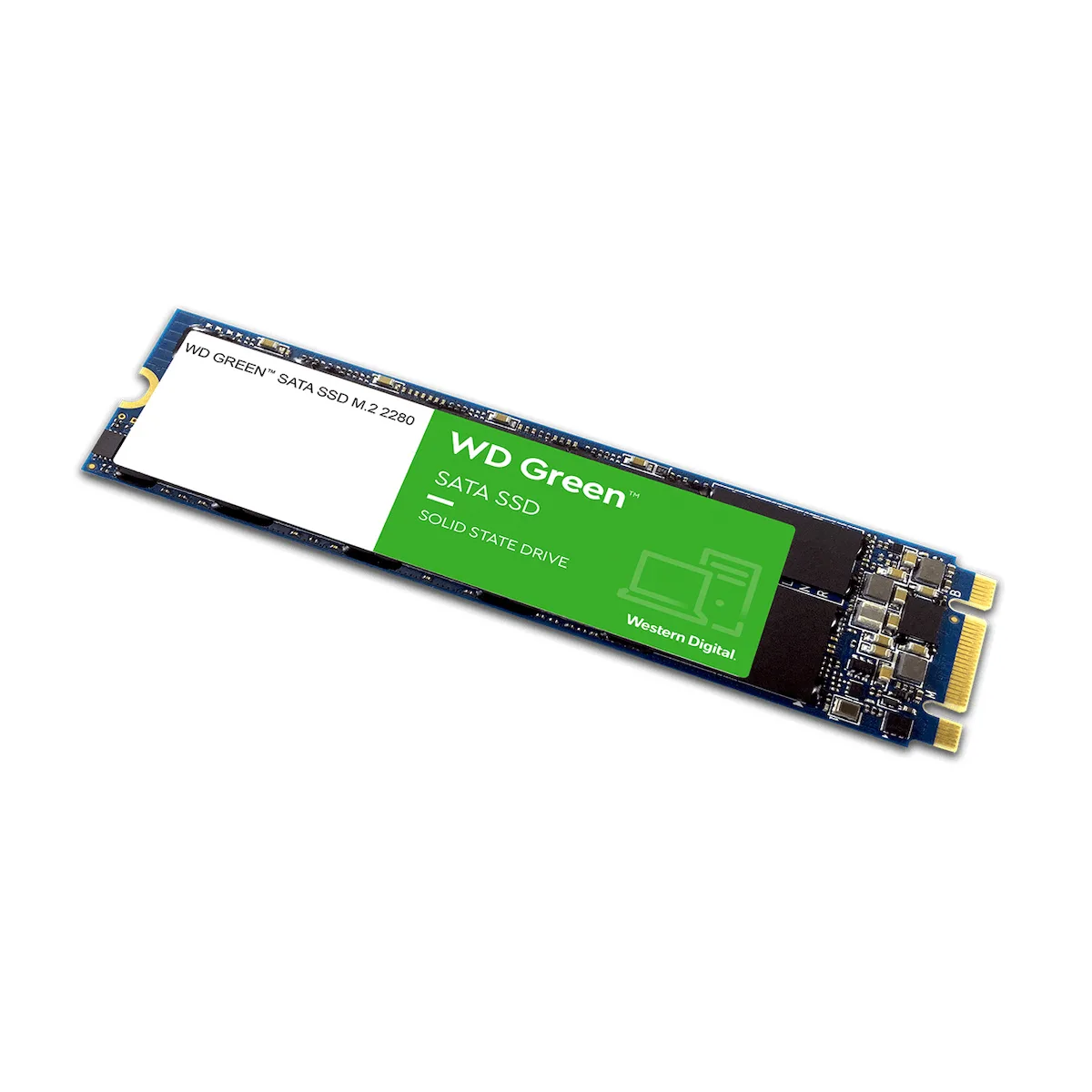 Western Digital Green SSD 240GB τύπου M.2 με σύνδεση SATA III WDS240G3G0B - Image 1