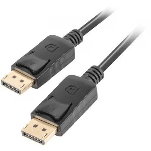 Lanberg Cable DisplayPort male - DisplayPort male 0.5m Μαύρο (CA-DPDP-10CC-0005-BK) - Image 1