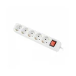 Lanberg Lanberg 2500 Πολύπριζο 5 Θέσεων με Διακόπτη και Καλώδιο 3m