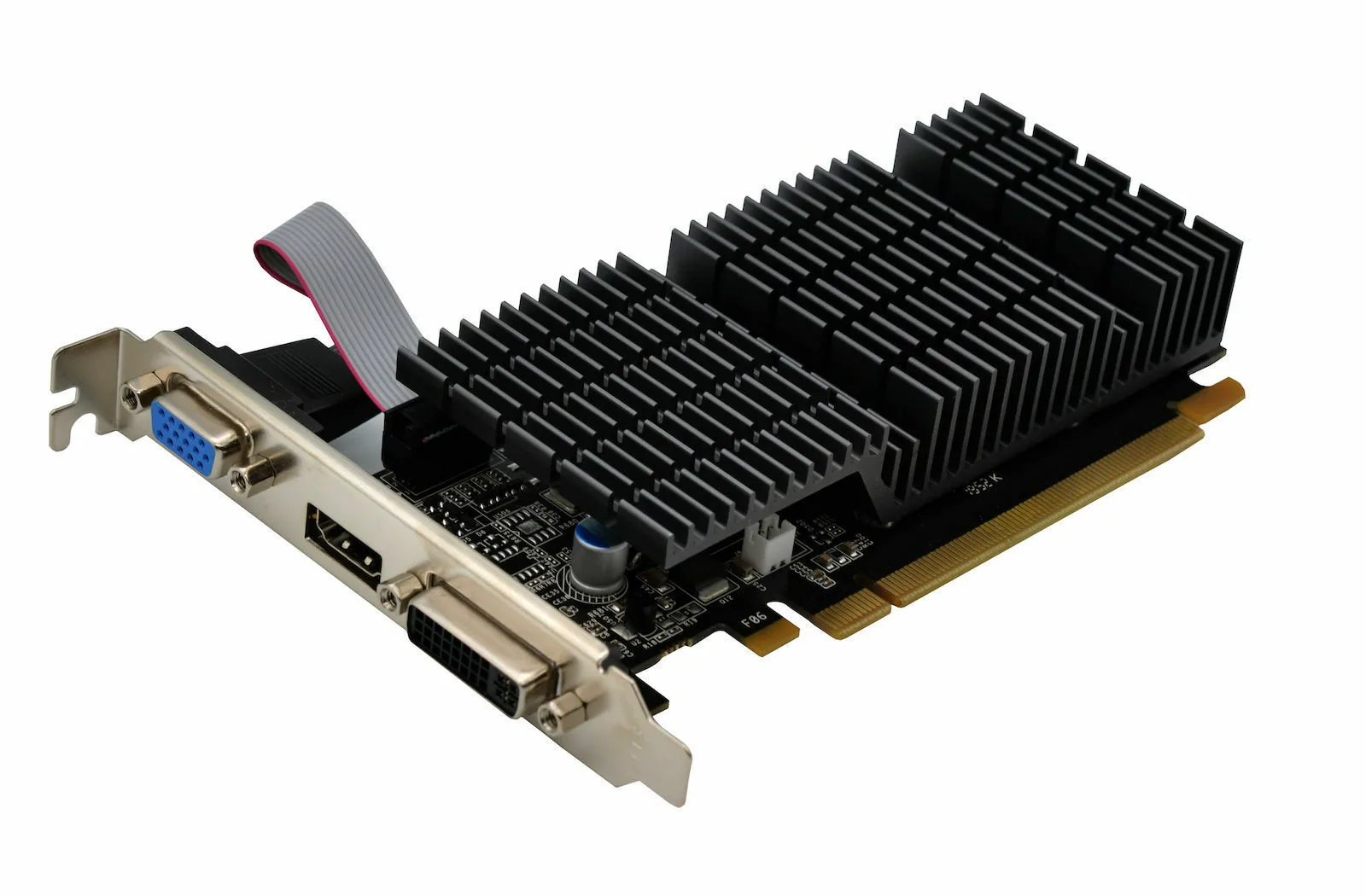Afox Radeon HD 6450 2GB GDDR3 Κάρτα Γραφικών AF6450-2048D3L9-V2 - Image 1