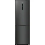 Gorenje Ψυγειοκαταψύκτης 300lt NoFrost Υ185xΠ60xΒ59.2εκ. Μαύρος NRK619EABXL4