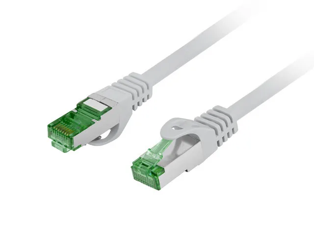 Lanberg S/FTP Cat.7 Καλώδιο Δικτύου Ethernet 0.25m Γκρι 1τμχ PCF7-10CU-0025-S - Image 1