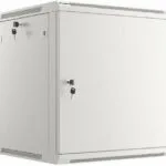 Lanberg 19'' 12U/600x600mm Επιτοίχια Καμπίνα Rack 12U 60x60x64.57cm Γκρι WF01-6612-00S