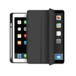 Smart Flip Cover Δερματίνης Μαύρο (iPad 2019/2020/2021 10.2'')