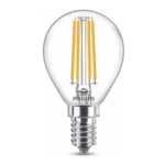 Philips Λάμπα LED 6.5W 80mm για Ντουί E14 και Σχήμα P45 Θερμό Λευκό 806lm 929002028555