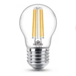 Philips Λάμπα LED 6.5W 78mm για Ντουί E27 και Σχήμα P45 Θερμό Λευκό 806lm 929002029055