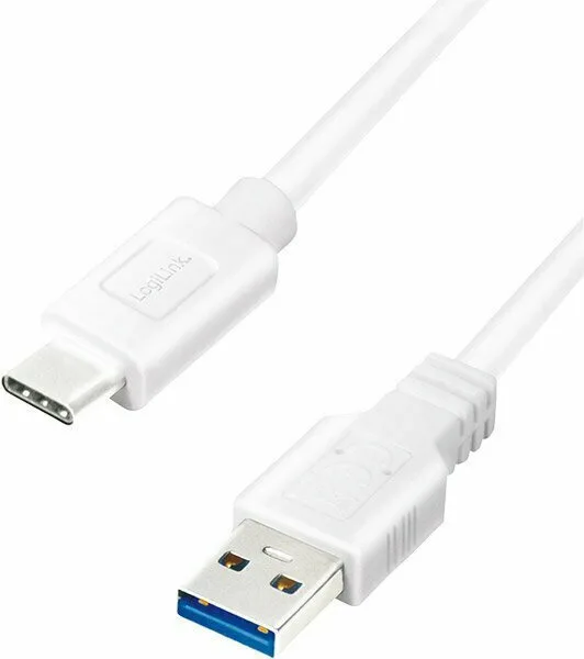 LogiLink CU0172 Μετατροπέας USB-C male σε USB-A male Λευκό 1τμχ - Image 1